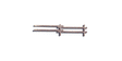 Round Timber Field Fence -- 3/8 x 39"  1 x 99cm