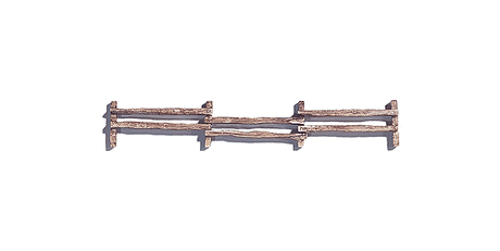 Pasture Fence -- 2-Slat - 1/2 x 40"  1.3 x 102cm