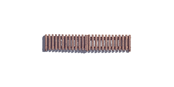 Garden Fence -- 1/2 x 38-1/4"  1.3 x 97.2cm