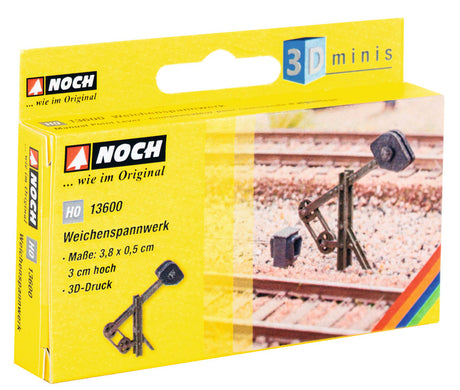 European-Style Turnout Cable Lever -- Nonoperating-3