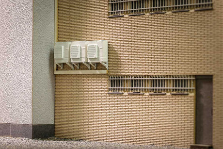 Wall-Mount Air Conditioners - 3D Print -- 3 Each of 2 Styles
