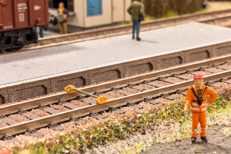 Portable 2-Rail Wheel Stop -- pkg(2)-1
