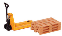 Pallet Jack & 3 Pallets