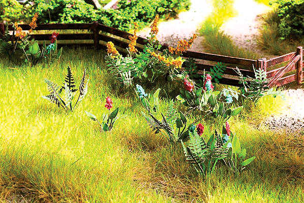 Field & Wildflowers - Laser-Cut Minis(R) -- Makes 17 Plants