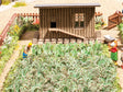 Vegetable Garden Set - Laser-Cut Kit -- 6 Leeks, 5 Courgettes, 15 Turnips