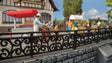 Wrought Iron Railings - Laser-Cut Kit -- 43-15/16"  111.6cm total