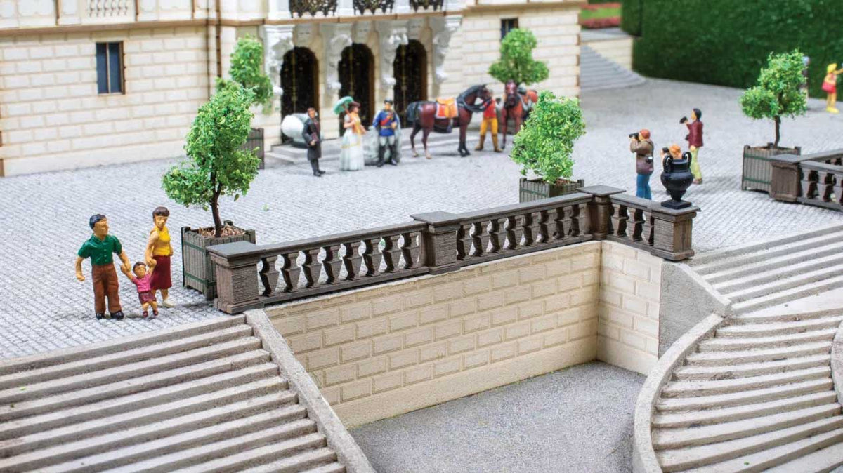 Balustrade - Laser-Cut Minis -- 22.5 cm x 1.4cm high