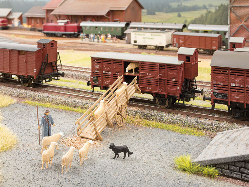 2-Wheeled Cattle Loading Ramp & Bridge - Laser-Cut Kit