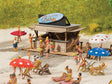 Laser-Cut Minis - Laser-Cut Kit -- Strand Bar - 3 x 2 x 2"  7.6 x 5.1 x 5.1cm