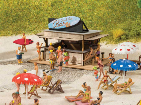 Laser-Cut Minis - Laser-Cut Kit -- Strand Bar - 3 x 2 x 2"  7.6 x 5.1 x 5.1cm