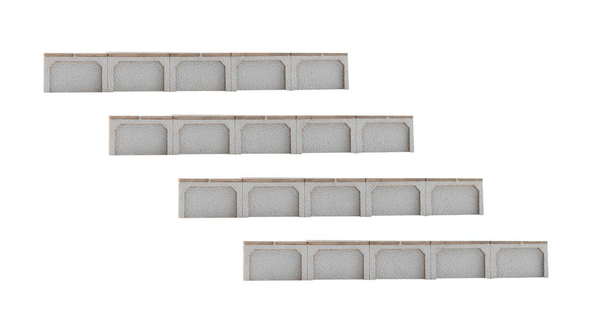 Platform Edges -- Laser-Cut Kit - 3-1/8 x 1/16 x 7/16"  8.5 x .2 x 1.1cm-1