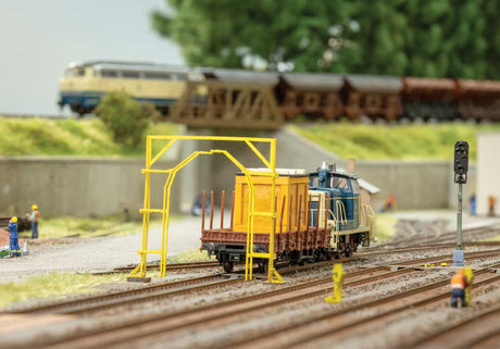 Railway Loading Gauge -- Laser-Cut Kit - 2-13/16 x 3/8 x 2-5/8"  7.2 x 1 x 6.6cm-2