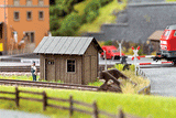 Trackside Tool Shed/Section House - Kit -- 2-3/8 x 1-3/4 x 2-1/4"  6/1 x 4.5 x 5.7cm-1