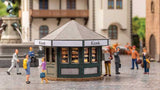 Kiosk - Laser-Cut Minis -- Laser-Cut Kit - 2-1/8 x 2-1/8 x 1-5/8" 5.4 x 5.4 x 4.2cm-1