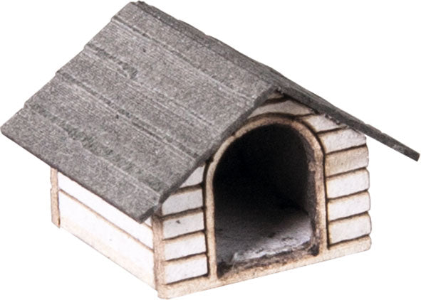 Doghouses - Laser-Cut Kit -- 3 Different Styles-1