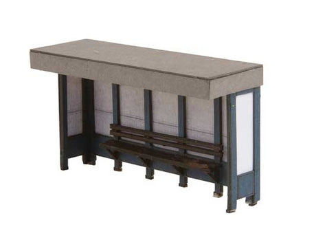 Bus Stop - Laser-Cut Minis -- Laser-Cut Kit - 2-11/16 x 1-1/8 x 1-1/4" 6.8 x 2.8 x 3.3cm-2