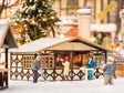 Christmas Market Stall -- Laser-Cut Wood Kit