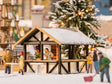 Christmas Market Mulled Wine Stand -- Laser-Cut Wood Kit