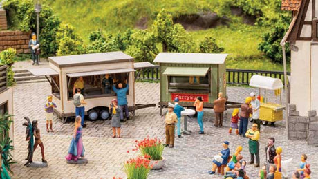 Mobile Snack/Concession Stands - Laser-Cut Minis Kit -- 2 Different Trailers-1