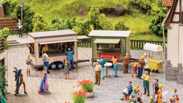 Mobile Snack/Concession Stands - Laser-Cut Minis Kit -- 2 Different Trailers-1
