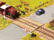 Wood Plank Grade Crossing -- Laser-Cut Wood Kit