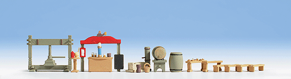 Scenic Accessory Sets -- Beer Garden
