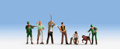 Hunters, Lumberjacks & Dog