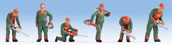 Forest Workers -- Lumberjacks pkg(6)