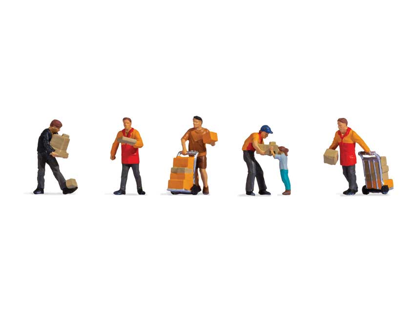 Parcel Delivery Servicemen -- Includes Accessories pkg(5)