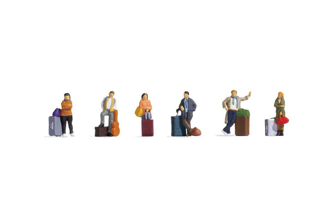 Travelers with Luggage -- pkg(6)