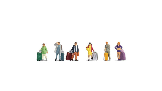 Travelers with Luggage -- pkg(6)