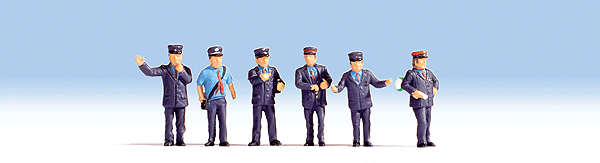 Railway Officials pkg(6) -- Austrian