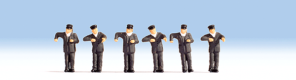 European Steam Locomotive Crew -- pkg(6)