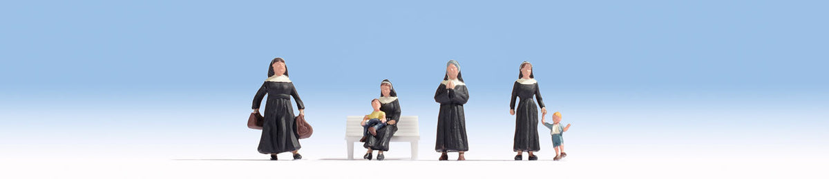Nuns & Children -- pkg(6)