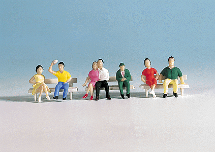 Pedestrians -- Sitting People