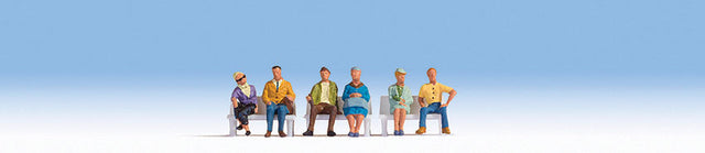 Seated People -- Set #2 pkg(6)