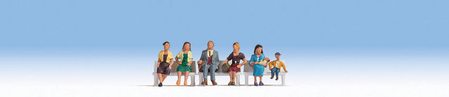 Seated People -- Set #3 pkg(6)