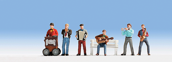 Street Musicians -- pkg(6)-1