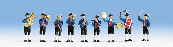 Band in German Costume -- pkg(9)-1