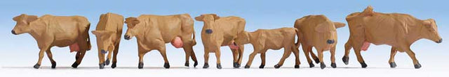 Cows -- Brown pkg(7)