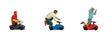 Bobby (Toy) Car Racing -- 3 Cars, 3 Drivers
