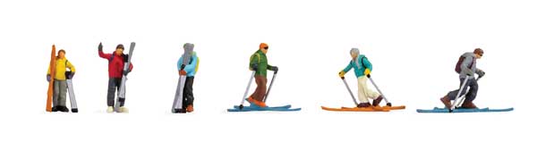 Cross-Country Skiiers -- pkg(6)