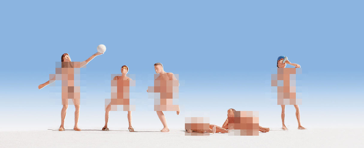 Nude Bathers/Swimmers -- Set #2 pkg(6)-2