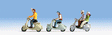 Scooters w/Riders