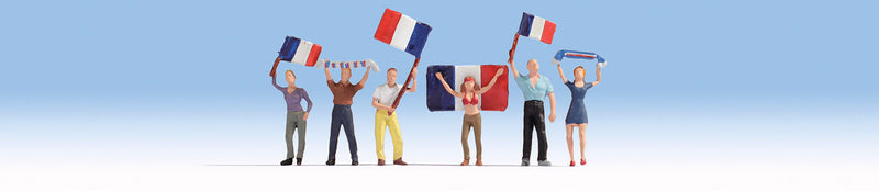 French Soccer Fans -- pkg(6)