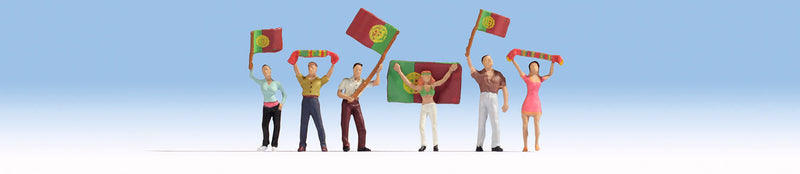 Portugese Soccer Fans -- pkg(6)