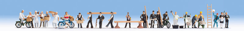 Working People Mega Set -- 24 Figures & Accessories