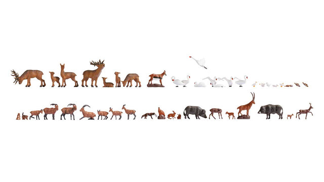 Wild Animals Mega Economy Set -- pkg(45)