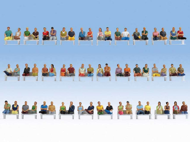 Sitting Passengers Mega Set -- pkg(60)