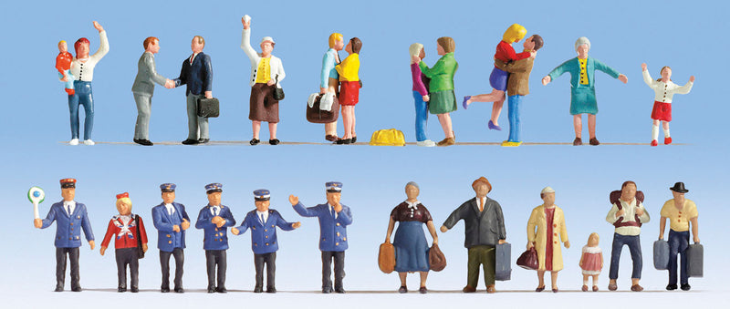 At the Station XL Figure Set -- pkg(24)